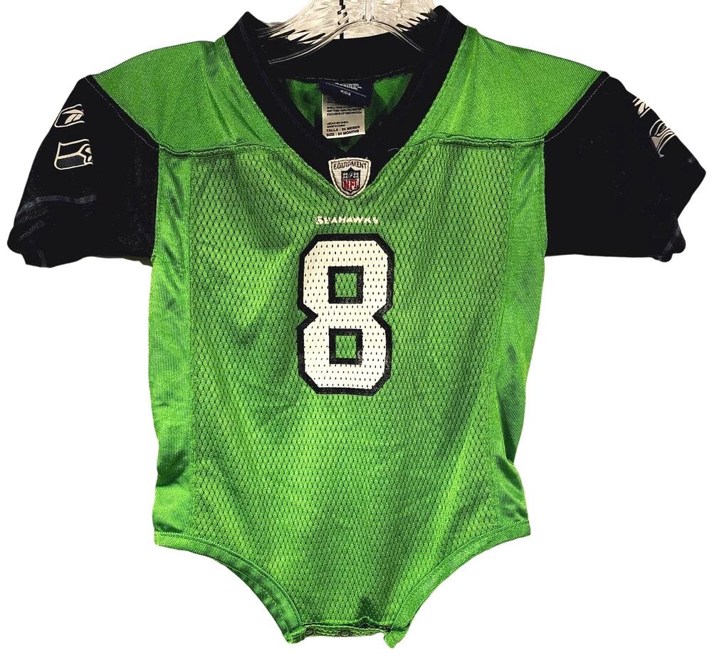 NFL OnField Reebok Seattle Seahawks Hassellbeck One Piece Jersey 24 Months